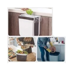 Merkloos Handy Bin - Afvalbakje Aanrecht - Uitschuifbaar - Keuken Prullenbak - WIT -Mepal shop 1200x1200 946