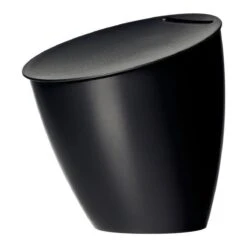Mepal - Afvalbakje Calypso - Afvalbakje Voor Op Het Aanrecht - 2.2 Liter - Zwart - Grote Vulopening - Gemakkelijk Te Reinigeren -Mepal shop 1200x1200 956