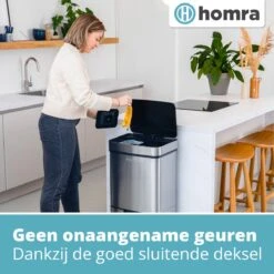 Nexo Prullenbak Afvalscheiding 3 Vakken - 72 Liter (2x12+48L) Met Infrarood Sensor Homra- Design Trio Afvalemmer RVS - Afvalscheidingsprullenbak - Keuken Afvalemmer - Recycle Afvalbak Zilver - Hygiënisch - Kantoor Vuilbak - Elektrisch - Vuilnisbakken 19 Nexo Prullenbak Afvalscheiding 3 Vakken - 72 Liter (2x12+48L) Met Infrarood Sensor Homra- Design Trio Afvalemmer RVS - Afvalscheidingsprullenbak - Keuken Afvalemmer - Recycle Afvalbak Zilver - Hygiënisch - Kantoor Vuilbak - Elektrisch - Vuilnisbakken -Mepal shop 1200x1200 984