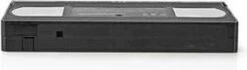Nedis VHS-Reinigingscassette - 20 Ml - VHS-Koppen - Zwart -Mepal shop 1200x342