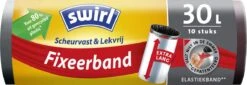 Swirl® Pedaalemmerzakken Met Elastische Fixeerband 30ltr - ♻️ 80 % Gerecycled Materiaal - 3 Rollen Van 10 Stuks 5 Swirl® Pedaalemmerzakken Met Elastische Fixeerband 30ltr - ♻️ 80 % Gerecycled Materiaal - 3 Rollen Van 10 Stuks -Mepal shop 1200x414