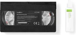 Nedis VHS-Reinigingscassette - 20 Ml - VHS-Koppen - Zwart -Mepal shop 1200x560