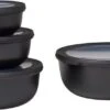 Mepal - Multikom Cirqula 4-delige Set (350 + 750 + 1250 + 2250 Ml) - Mag In De Vriezer, Magnetron En Vaatwasser – Nordic Black – Meal Prep Bakjes - Bewaardozen Met Deksel 1 Mepal - Multikom Cirqula 4-delige Set (350 + 750 + 1250 + 2250 Ml) - Mag In De Vriezer, Magnetron En Vaatwasser – Nordic Black – Meal Prep Bakjes - Bewaardozen Met Deksel -Mepal shop 1200x581 1