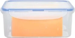Lock&Lock Vershoudbakjes Set Met Deksel - Bewaardoos Kaas - Kaasdoos - Set Van 3 Stuks - 1,4 Liter - Met Vochtrooster - Transparant -Mepal shop 1200x605 1