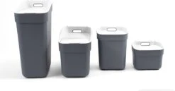 Curver Ready To Collect Prullenbak - GFT - 5L - Donkergrijs -Mepal shop 1200x626 1