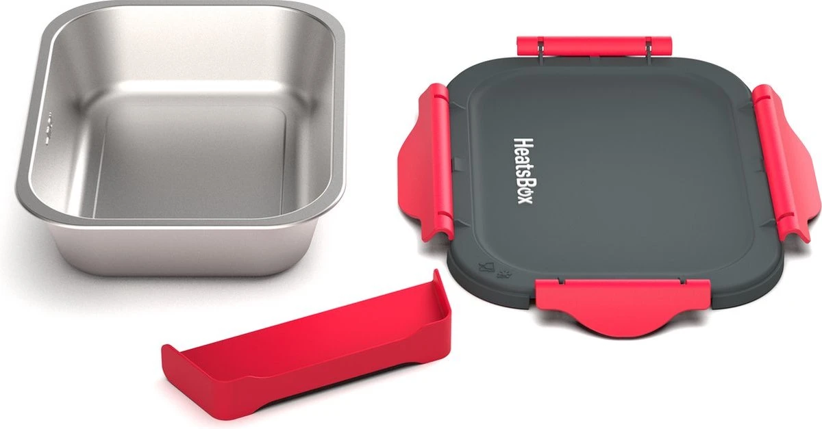 Faitron HeatsBox Style - Elektrische Lunchbox - Lunchbox Volwassenen - RVS - Verschillende Elektrische Compartimenten - 220V - Lunchtrommel Voor Warme Maaltijden 6 Faitron HeatsBox Style - Elektrische Lunchbox - Lunchbox Volwassenen - RVS - Verschillende Elektrische Compartimenten - 220V - Lunchtrommel Voor Warme Maaltijden - Afbeelding 4