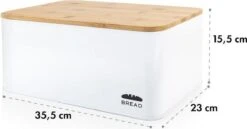 Oklahoma Broodtrommel Metaal 35,5x15,5x23 Cm Bamboe Deksel Snijplank 15 Oklahoma Broodtrommel Metaal 35,5x15,5x23 Cm Bamboe Deksel Snijplank -Mepal shop 1200x628 2
