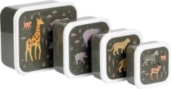 A Little Lovely Company - Brooddoos - Broodtrommel -Lunch & Snack Box Set Van 4 - Savanne 17 A Little Lovely Company - Brooddoos - Broodtrommel -Lunch & Snack Box Set Van 4 - Savanne -Mepal shop 1200x629 3