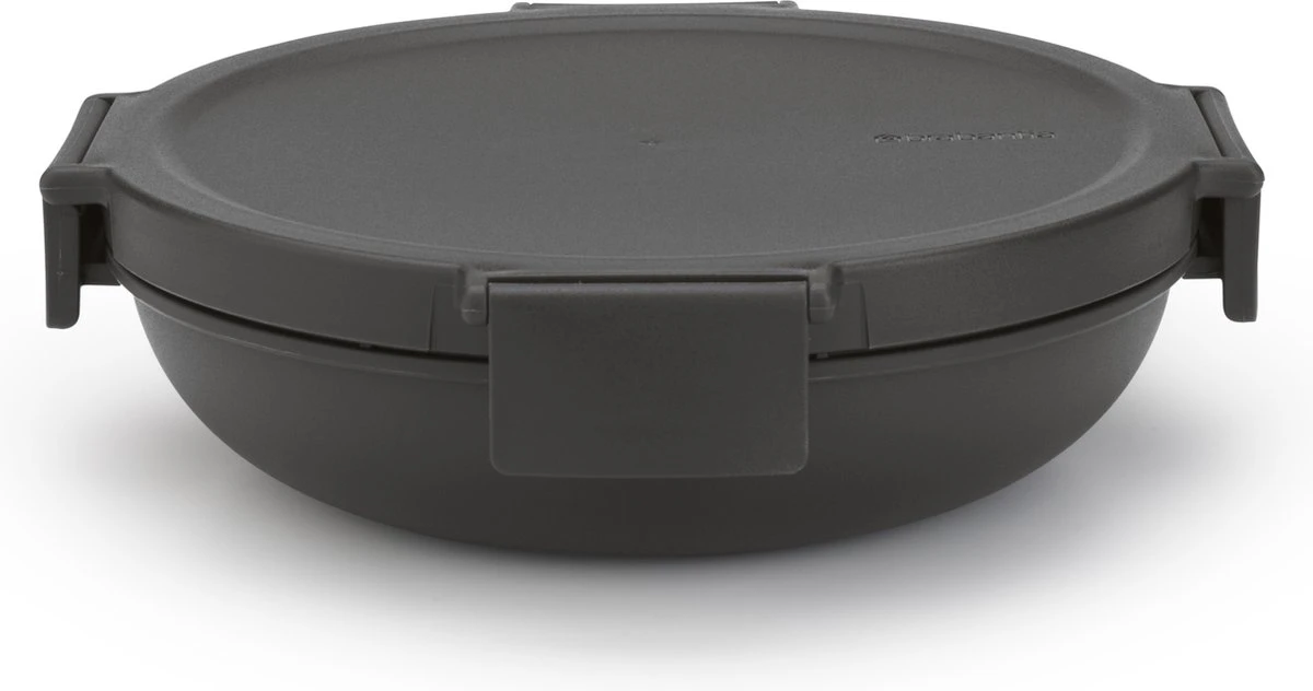 Brabantia Make & Take Lunchkom - 1 L - Kunststof - Dark Grey 3 Brabantia Make & Take Lunchkom - 1 L - Kunststof - Dark Grey