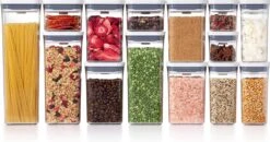 Voorraadbus 'POP' 2.0 Smal Rechthoekig - Laag (1,1 Liter) -Mepal shop 1200x634 3