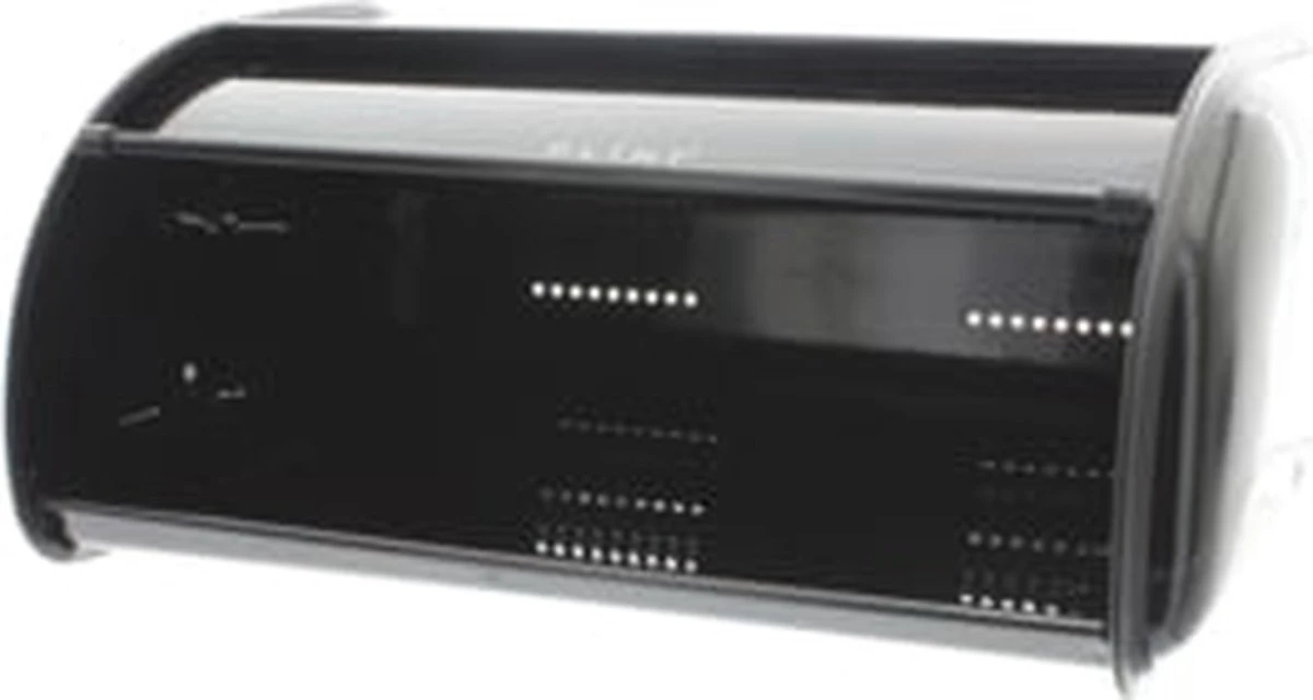 PLINT Retro Broodtrommel – Ruime Inhoud – Zwart 4 PLINT Retro Broodtrommel – Ruime Inhoud – Zwart - Afbeelding 2