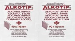 Alcoholdoekjes 90x110mm, 100 Stuks 10 Alcoholdoekjes 90x110mm, 100 Stuks -Mepal shop 1200x658