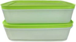 Tupperware Diepvriesbak 1l Groen 2x