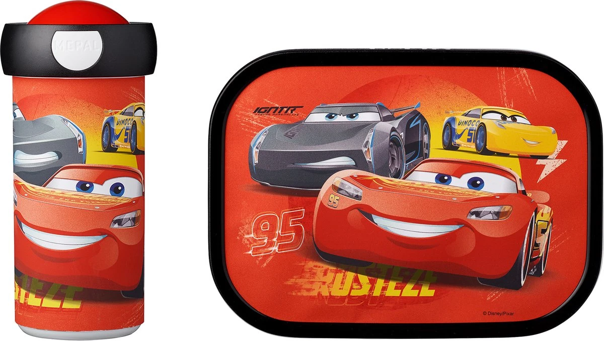 Mepal – Lunchset Campus (sb + Lb) – Schoolbeker En Broodtrommel Voor Kinderen – Cars – Bento Box - Lekvrij 3 Mepal – Lunchset Campus (sb + Lb) – Schoolbeker En Broodtrommel Voor Kinderen – Cars – Bento Box - Lekvrij