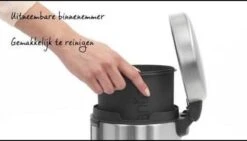 Brabantia NewIcon Prullenbak - 3 L - Matt Steel 37 Brabantia NewIcon Prullenbak - 3 L - Matt Steel -Mepal shop 1200x685 2