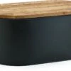 Industrial Living Broodtrommel-Brooddoos Met Snijplank-Brood Bewaren-Metaal-Hout -Mepal shop 1200x690 1
