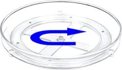 Merkloos Kruidenrek Draaibaar - Transparant - Diameter 23,5 Cm - Multifunctioneel Draaiplateau -Mepal shop 1200x690 4