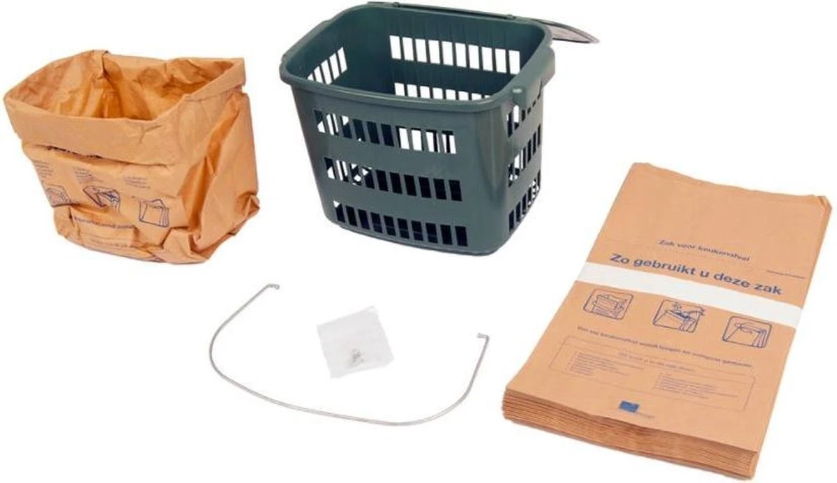 Papieren Zak Voor Keukenafval 6 Papieren Zak Voor Keukenafval - Afbeelding 4