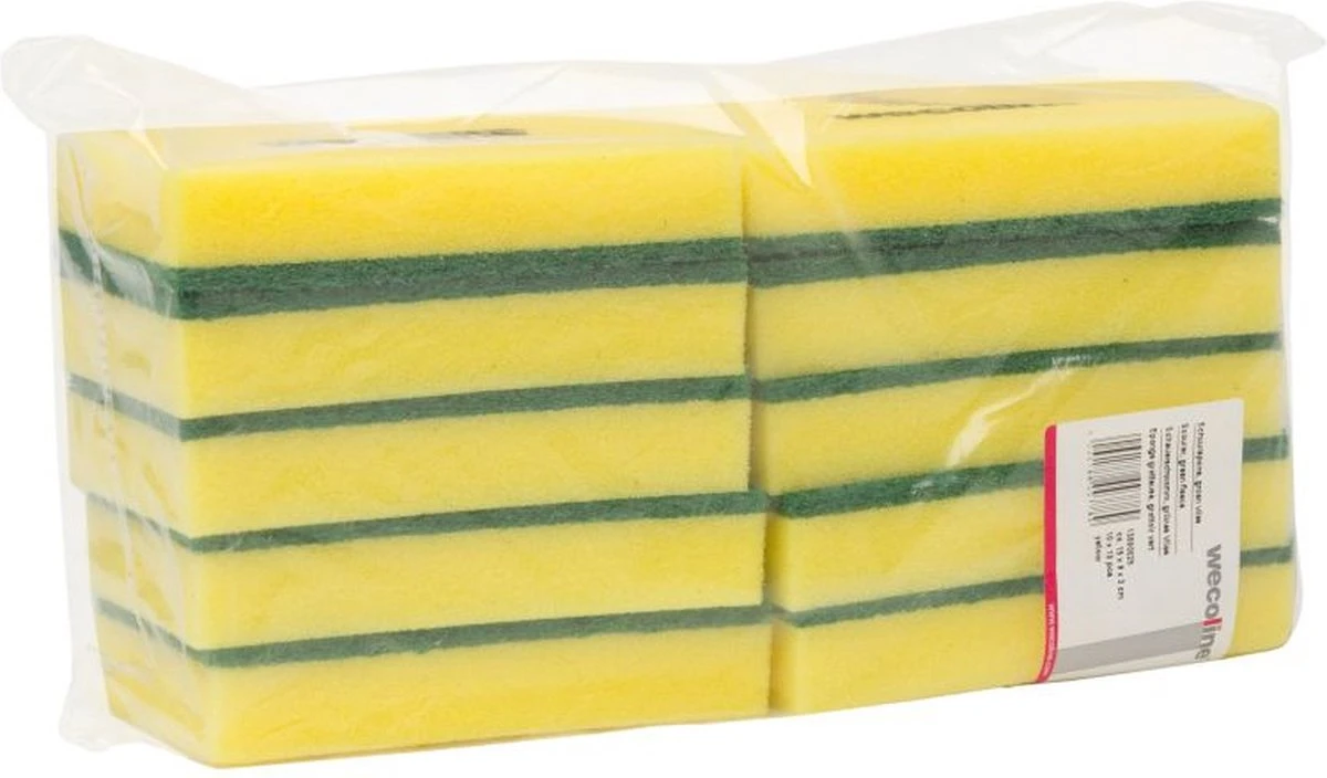 10 Grote Schuursponzen - Wecoline 5 10 Grote Schuursponzen - Wecoline - Afbeelding 3