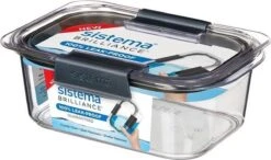 Sistema Brilliance – Bewaardoos – Rechthoekige Vershouddoos – Medium - Tritan - 920ml -Mepal shop 1200x711 1