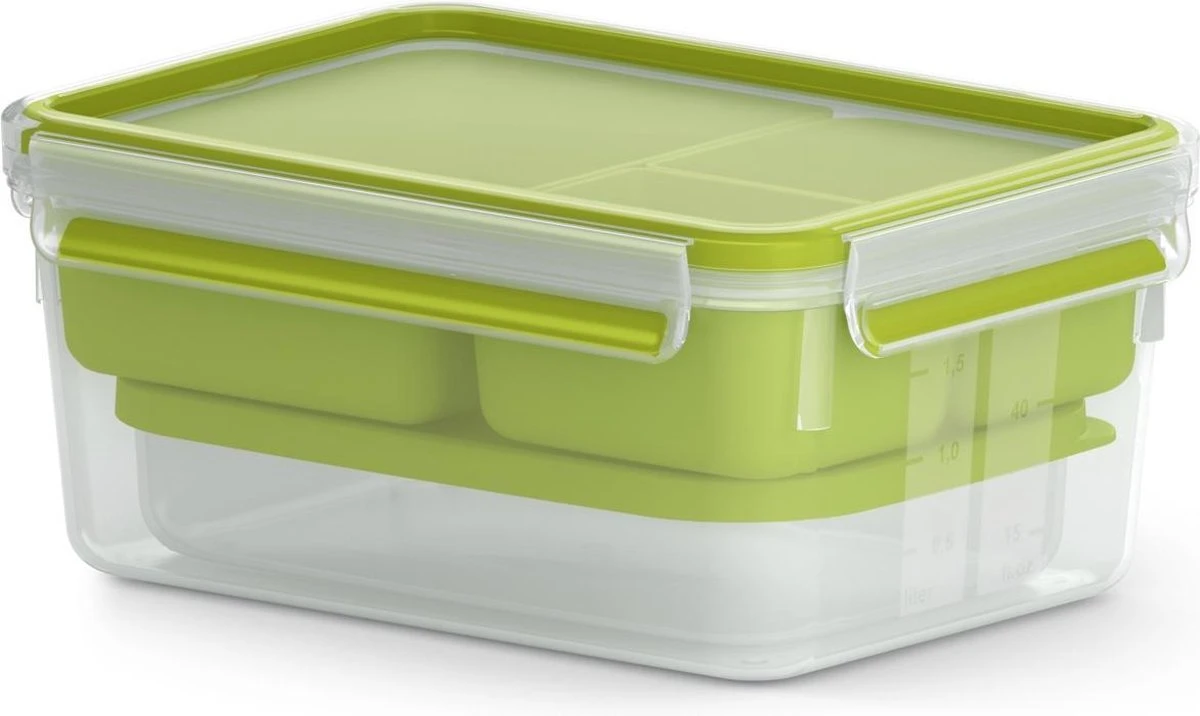 Tefal Masterseal To Go Lunchbox XL - 2,2L - Met Inlays 3 Tefal Masterseal To Go Lunchbox XL - 2,2L - Met Inlays