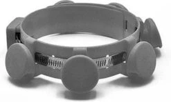 Merkloos Kroonring - Afvalzak Houder - Zakhouder - Lantaarnpaal Ring - Ophangbeugel Afvalzak - PMD Afvalzakken Ring -