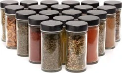 Pazzo Goods - Kruidenrek Staand - Kruidenrek Met Potjes - Zwart - RVS - Kruidenrek Draaibaar - 20 Kruidenpotjes - Inclusief Stickers & Stift - Kruiden Carrousel 17 Pazzo Goods - Kruidenrek Staand - Kruidenrek Met Potjes - Zwart - RVS - Kruidenrek Draaibaar - 20 Kruidenpotjes - Inclusief Stickers & Stift - Kruiden Carrousel -Mepal shop 1200x718 5