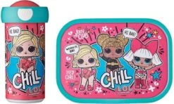 Mepal – Lunchset Campus (sb + Lb) – Schoolbeker En Broodtrommel Voor Kinderen – LOL Surprise– Bento Box - Lekvrij -Mepal shop 1200x719 1