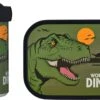 Mepal – Lunchset Campus (sb + Lb) – Schoolbeker En Broodtrommel Voor Kinderen – Dino – Bento Box - Lekvrij