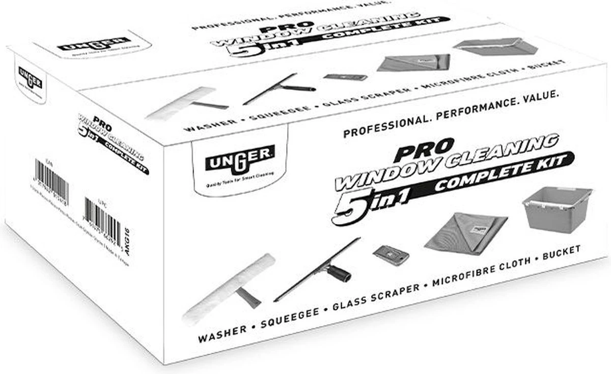 Unger PRO Glasreinigingsset 5in1 11 Unger PRO Glasreinigingsset 5in1 - Afbeelding 9