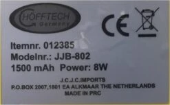 Hofftech Ruitenreiniger Oplaadbaar + Sproeifles 15 Hofftech Ruitenreiniger Oplaadbaar + Sproeifles -Mepal shop 1200x742