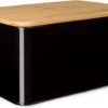 Klarstein Granrosi Oklahoma Broodtrommel - 35,5 X 15,5 X 23 Cm - Brooddoos Met Snijplank - Metaal & Bamboe -Mepal shop 1200x763 3