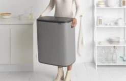 Brabantia Bo Touch Bin Prullenbak - 2 X 30 L - Mineral Concrete Grey 23 Brabantia Bo Touch Bin Prullenbak - 2 X 30 L - Mineral Concrete Grey -Mepal shop 1200x766 17