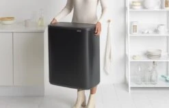 Brabantia Bo Touch Bin Prullenbak - 60 L - Matt Black -Mepal shop 1200x766