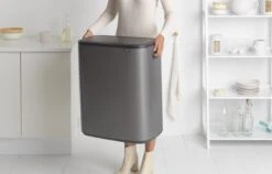 Brabantia Bo Touch Bin Prullenbak - 2 X 30 L - Platinum -Mepal shop 1200x766 8