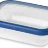 Curver Grand Chef Eco Vershoudbakje - 1,2L - Rechthoekig - Transparant/Donkerblauw 2 Curver Grand Chef Eco Vershoudbakje - 1,2L - Rechthoekig - Transparant/Donkerblauw -Mepal shop 1200x767 2