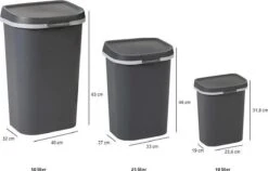 Curver Mistral Flat Prullenbak - 50L - Antraciet 21 Curver Mistral Flat Prullenbak - 50L - Antraciet -Mepal shop 1200x770 2