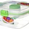 Sistema Salade Box Met Bestek - Geelgroen 2 Sistema Salade Box Met Bestek - Geelgroen -Mepal shop 1200x789 6