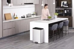 EKO Essential Prullenbak - 2x 20 L - Mat RVS -Mepal shop 1200x796 1