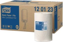 Tork Universal M1 Papier 1-laags Wit 22cm X 120 Meter - Doos 11 Rol 120123 16 Tork Universal M1 Papier 1-laags Wit 22cm X 120 Meter - Doos 11 Rol 120123 -Mepal shop 1200x797 1