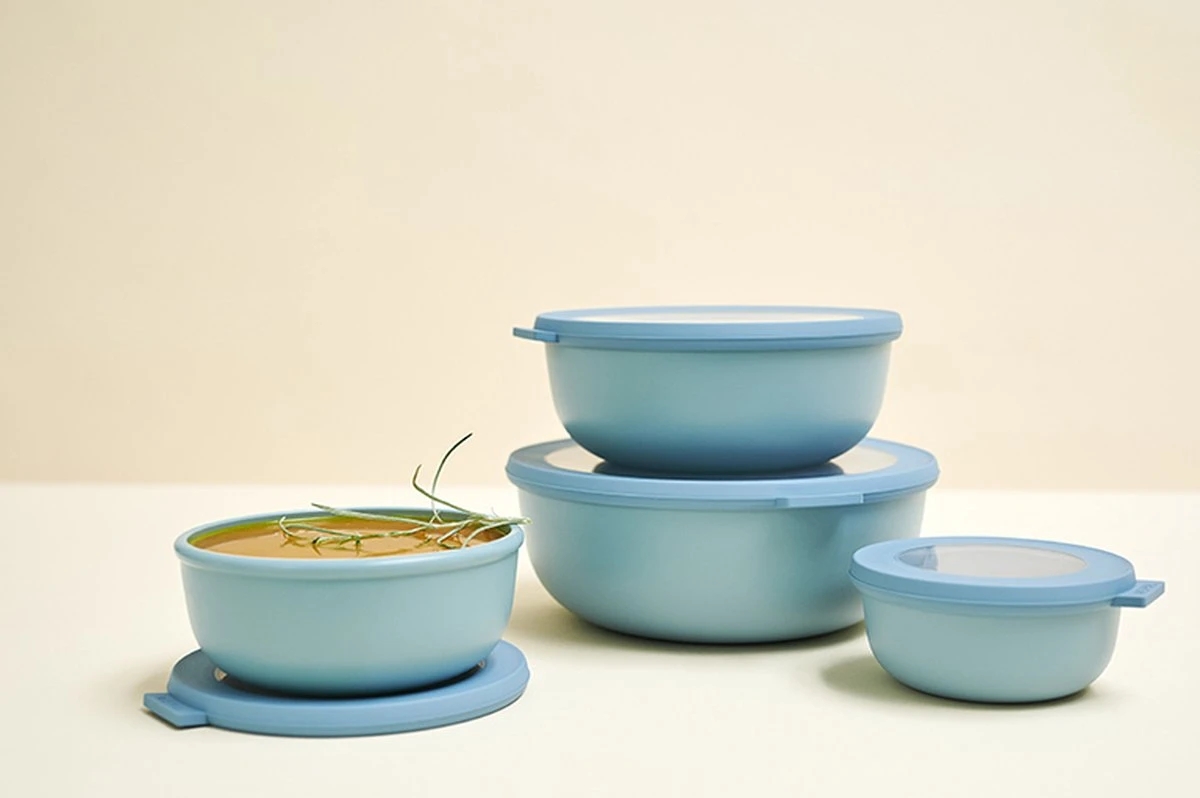 Vershouddoos - Mepal – Multikom Cirqula Rond 350 Ml – Mag In De Vriezer, Magnetron En Vaatwasser – Nordic Pine – Geschikt Als Meal Prep Bakje, Vershoudbakje, Bewaardoos 7 Vershouddoos - Mepal – Multikom Cirqula Rond 350 Ml – Mag In De Vriezer, Magnetron En Vaatwasser – Nordic Pine – Geschikt Als Meal Prep Bakje, Vershoudbakje, Bewaardoos - Afbeelding 5