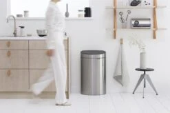 Brabantia Touch Bin Prullenbak - 40 L - Matt Steel Fingerprint Proof -Mepal shop 1200x799 32