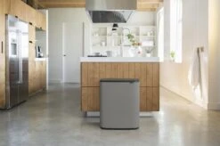Brabantia Bo Touch Bin Prullenbak - 2 X 30 L - Mineral Concrete Grey 30 Brabantia Bo Touch Bin Prullenbak - 2 X 30 L - Mineral Concrete Grey -Mepal shop 1200x799 69