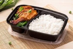 Meal Prep Bakjes - 20 Stuks - 2 Compartimenten - Vershoudbakjes - Meal Prep - 1L - Magnetron Bakjes Met Deksel - Vershouddoos -Mepal shop 1200x799 88