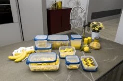 Curver Grand Chef Eco Vershoudbakje - 1,8L - Rechthoekig - Transparant/Donkerblauw -Mepal shop 1200x799 89