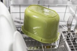 Prullenbak - Compost Caddy-GFT Afvalbakje - Losse Binnenemmer - Wit/Groen -Mepal shop 1200x800 106