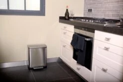 EKO E-Cube Prullenbak - 28+18 L - Mat RVS -Mepal shop 1200x800 119