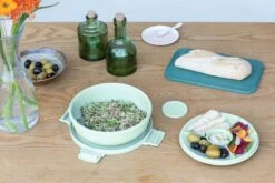 Brabantia Make & Take Salade Lunchbox - 1,3 L - Kunststof - Jade Green -Mepal shop 1200x800 202