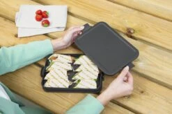 Brabantia Make & Take Lunchbox - Plat - Kunststof - Dark Grey -Mepal shop 1200x800 230
