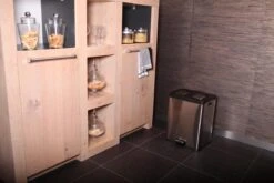 EKO Rejoice Prullenbak - 2x 30 L - Mat RVS -Mepal shop 1200x800 58